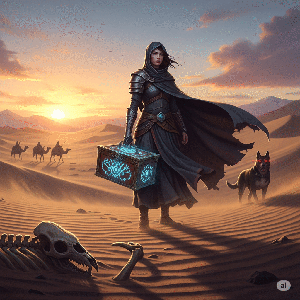 kareem and the cursed box, a journey of revenge and loyalty in the heart of the desert 2